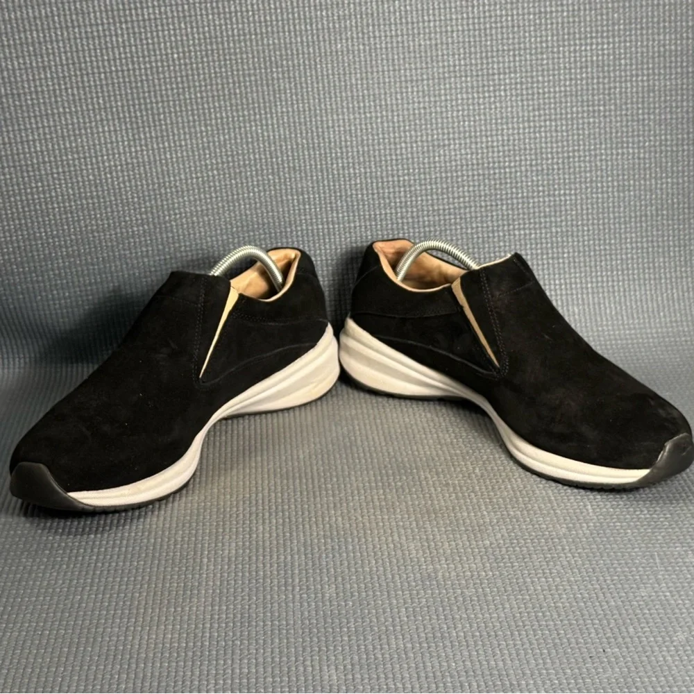 Merrell Men’s Board Runner Loafers Black Air Cushion Leather Slip On Size‎ 10.5